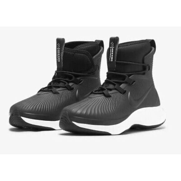 Nike black binzie boot sneakers size 12 - Picture 1 of 9